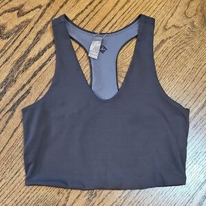 Prana Reversible Black And Charcoal Women's Yoga Top Bra